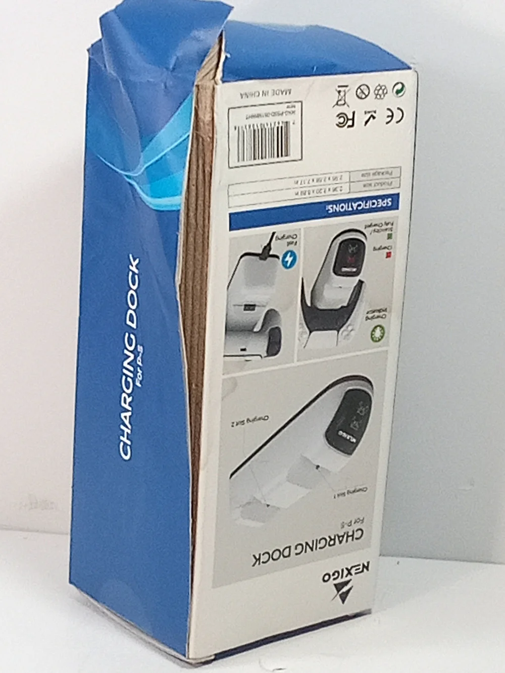 Nexigo P-5 PS5 Controller Charging Dock, Fast Charging, Indicator, USB, W/B(Z-13